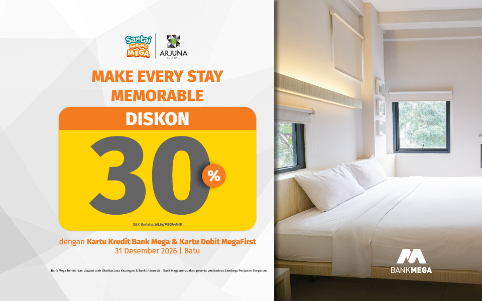 Arjuna Hotel Kota Batu - Diskon 30%