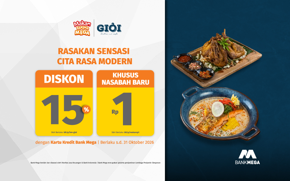 GIOI - Diskon 15% + Special Menu Rp1