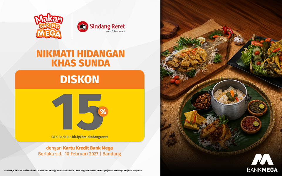 Sindang Reret Bandung - Diskon 15%