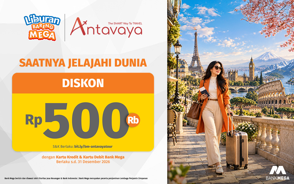 Antavaya International Tour - Diskon Rp500rb