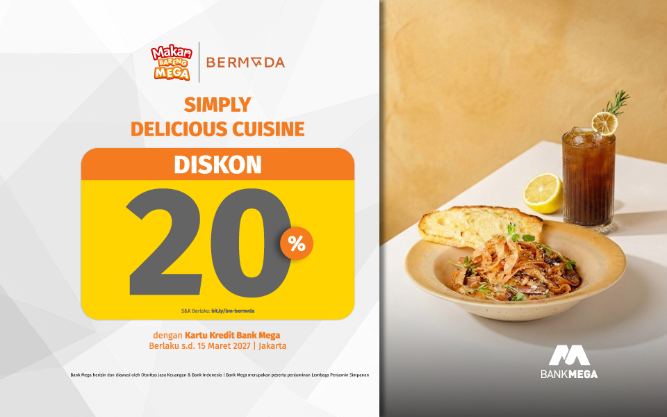 Bermvda - Diskon 20%