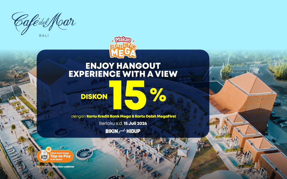 Cafe Del Mar Bali - Diskon 15%