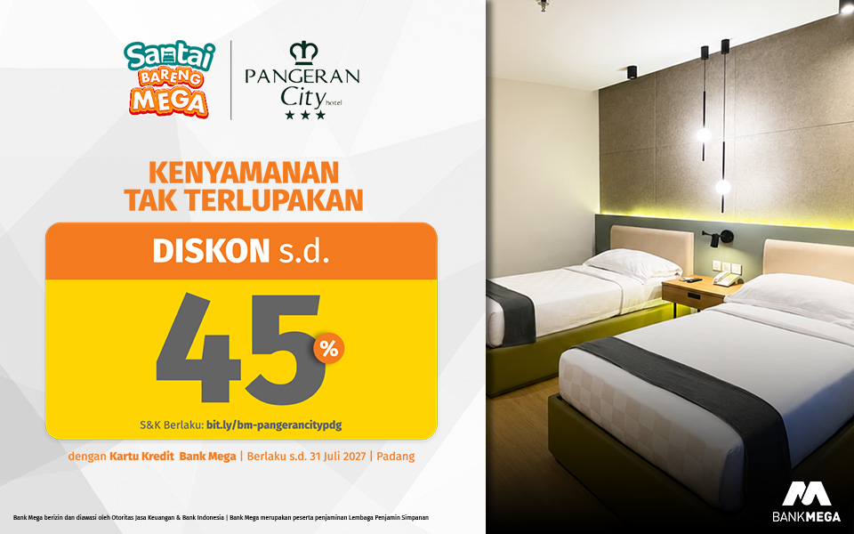 Pangeran City Hotel Padang - Diskon s.d. 45%