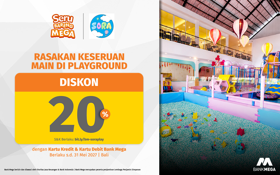 Sora Playground Diskon 20%