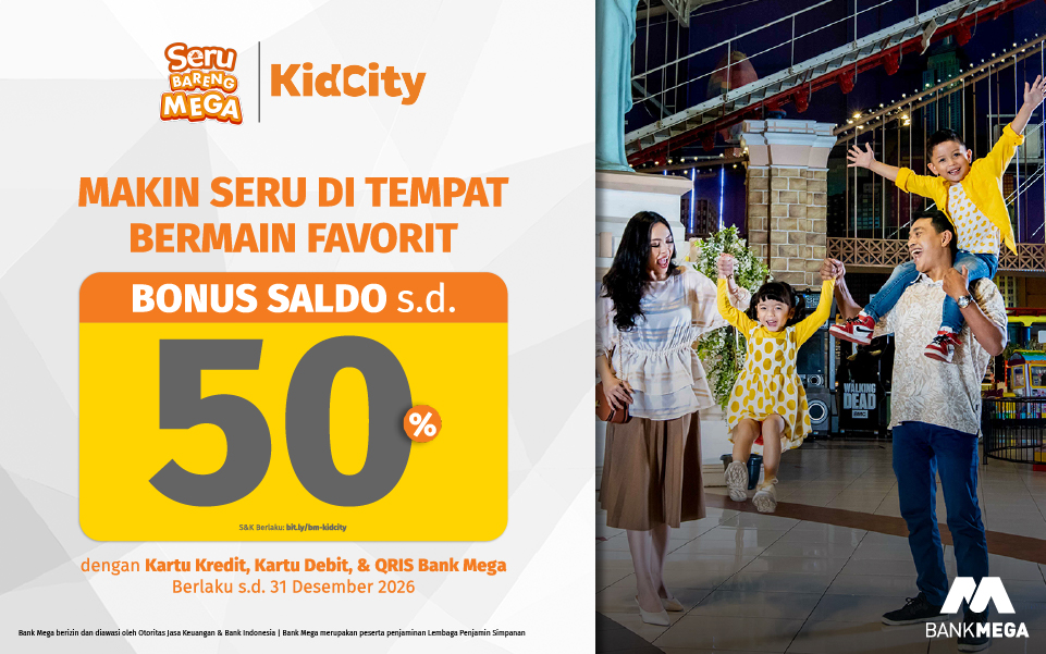 KidCity - Bonus Saldo s.d. 50%