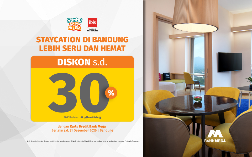 Ibis Hotel Bandung - Diskon hingga 30%