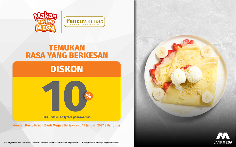 Pancawarna 5 - Diskon 10% Temukan Rasa yang Berkesan