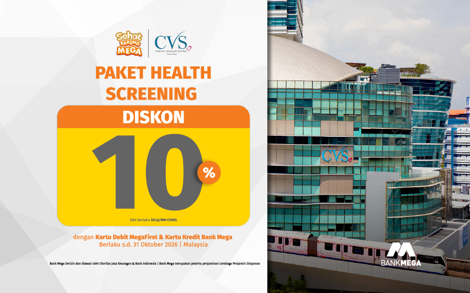 Cardiac Vascular Sentral Kuala Lumpur - Diskon 10% Paket Health Screening