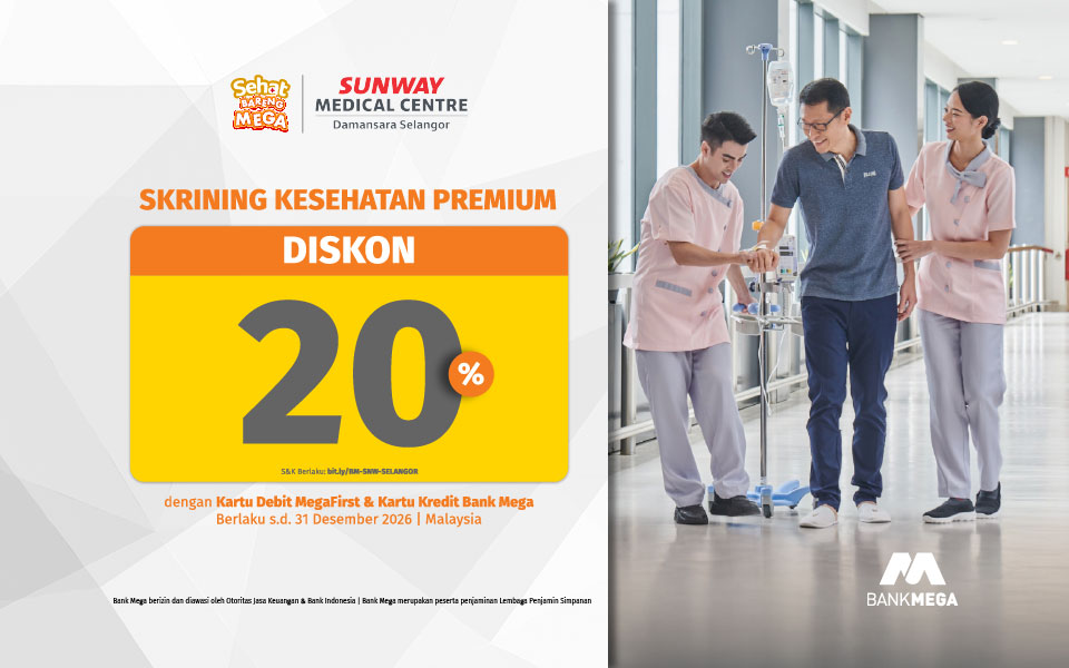 Sunway Medical Centre Damansara Selangor - Diskon 20% Skrining Kesehatan Premium