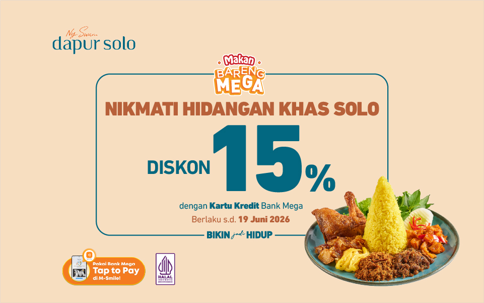 Dapur Solo Diskon 15%