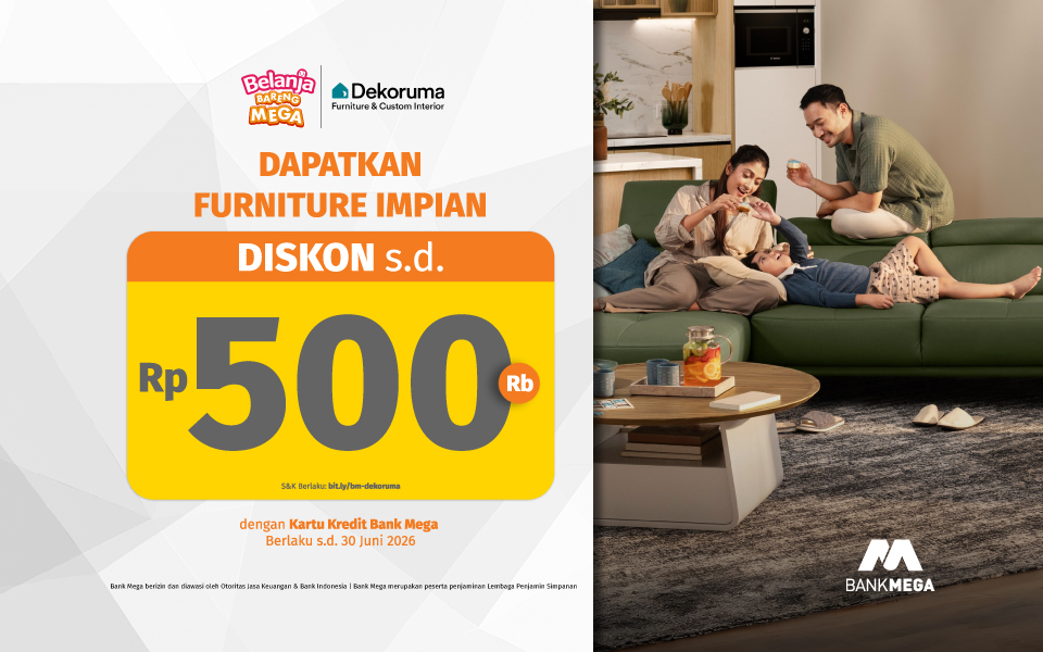 Dekoruma - Diskon hingga Rp500 ribu