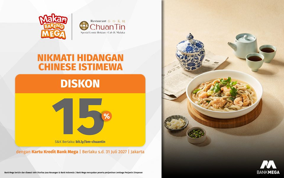 Chuan Tin - Diskon 15%