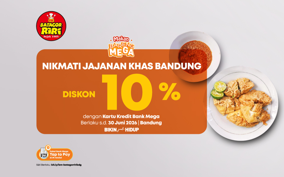 Batagor Riri - Diskon 10%
