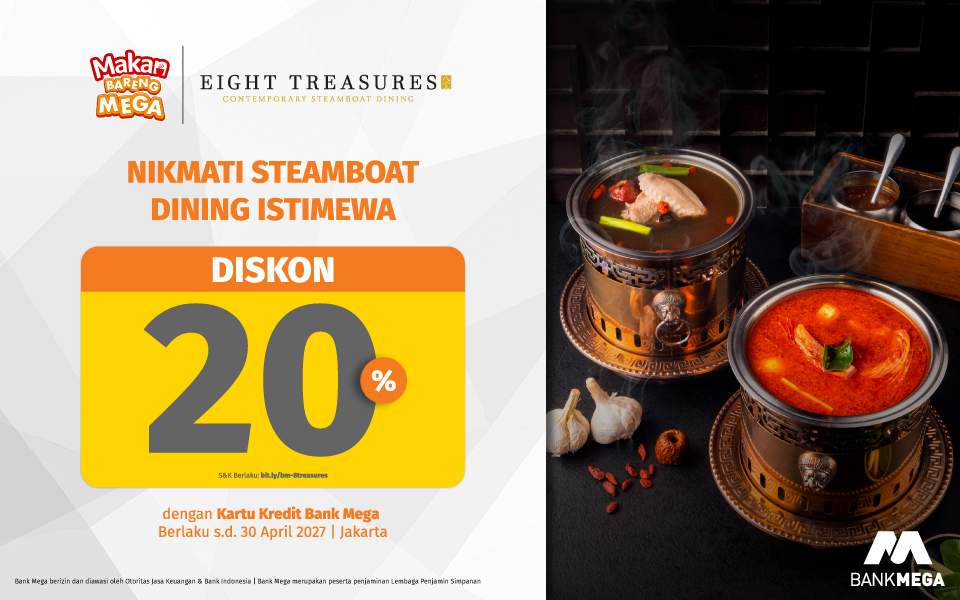 Eight Treasures - Diskon 20%