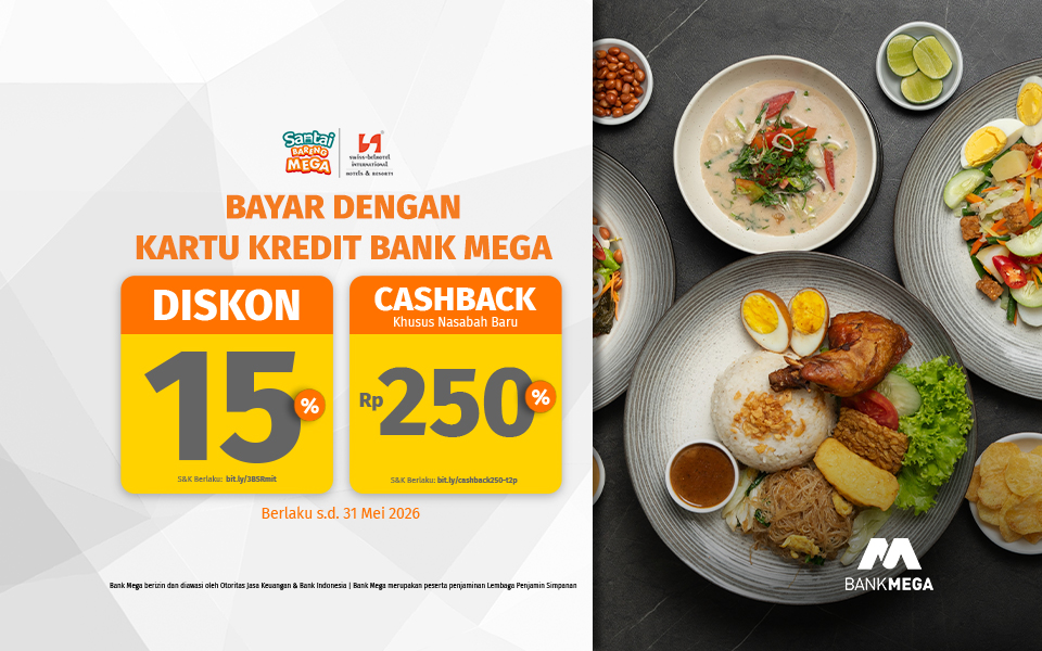 Swiss-Belhotel International - Diskon 15% + Cashback Rp250Rb