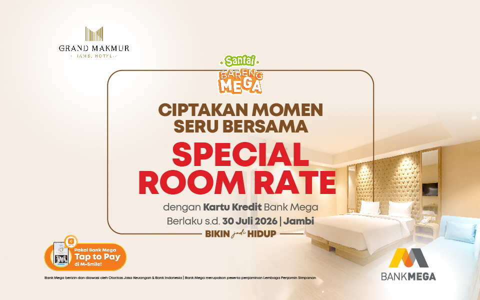 Grand Makmur Hotel Jambi - Harga Spesial