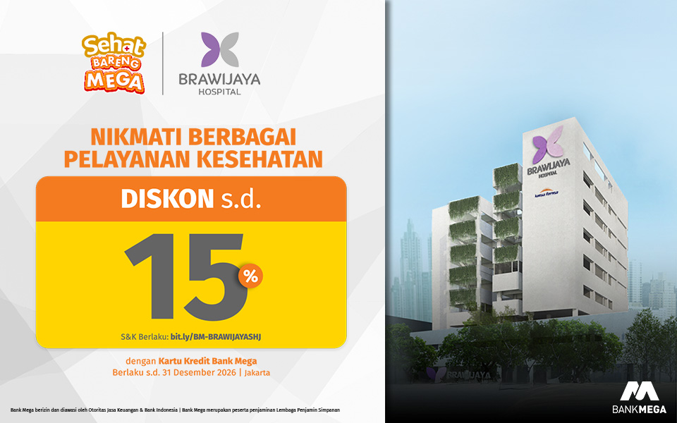 RS Brawijaya Saharjo - Diskon s.d. 15%