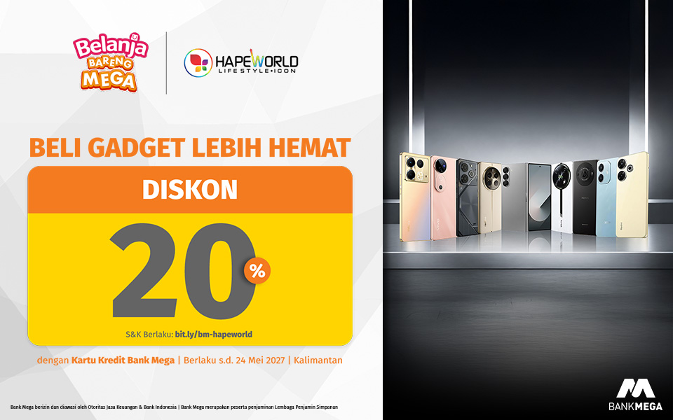 Hapeworld Diskon hingga 20%