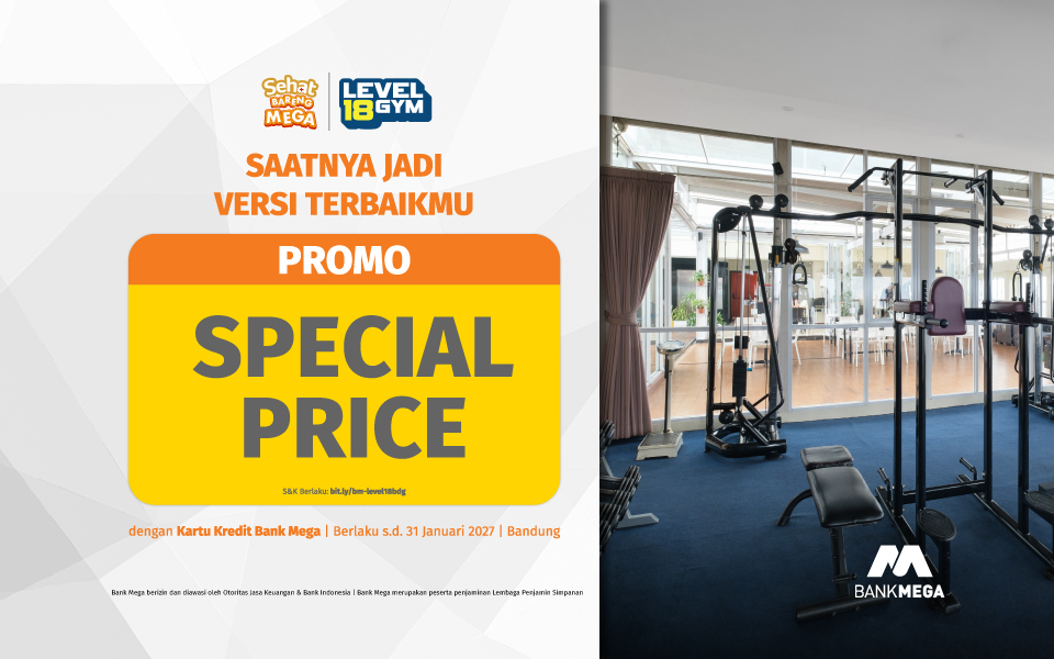 Level 18 Gym by Grand Tebu Hotel Bandung - Special Price