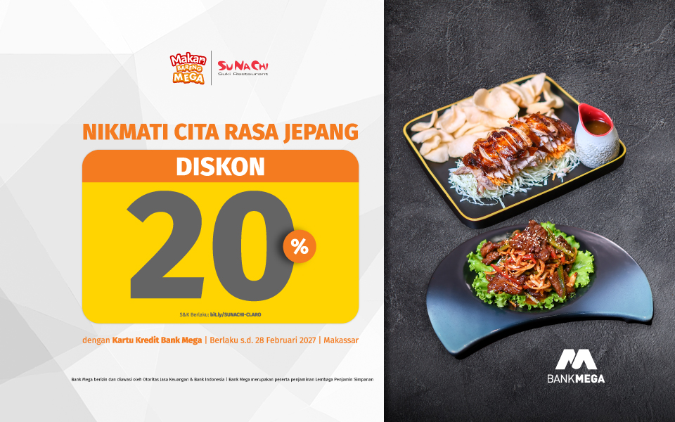 Sunachi Claro Makassar - Diskon 20%